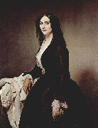 Francesco Hayez Portrat der Matilde Juva-Branca Spain oil painting artist